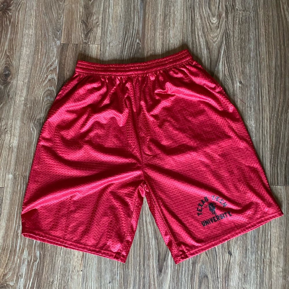 Texas Tech Dodger Red Shorts